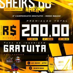SHEIKS CUP GRÁTIS ⁰¹