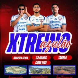 XTREINO AZULÃO 💙🦅