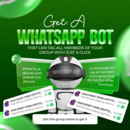 2️⃣GET A WHATSAPP BOT✅✅
