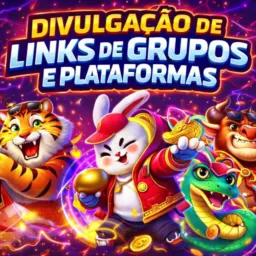 3 DIVULGAÇÃO DE LINKS DE GRUPOS E DE PLATAFORMAS