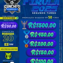 FIRULA ELIMINAÇÃO 2o TURNO