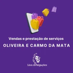 Vendas e prestação de serviço Oliveira e Carmo da Mata