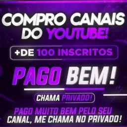 COMPRO CANAIS DE YT¹