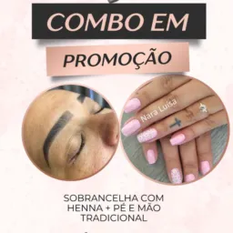 alongamento de unha , extensão de cílios e sobrancelha.