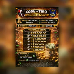 Copa de Trio - pontos corridos