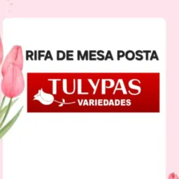 Rifas de mesa posta Loja tulypas variedades 🌷🌷