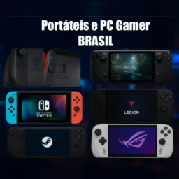Steam deck, Rog Ally, Legion Go, Switch e portáteis