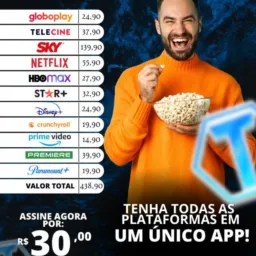 IPTV ROKU R$19,90 📺🔥