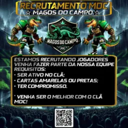 🦖 RECRUTAMENTO DAS ESTRELAS ⭐