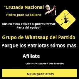 Afiliaciones Cruzada Nacional