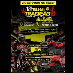 18* TRILHA DA TRADIÇÃO TABIRA PE 24/05/2026🏍