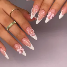 Unhas decorada valor 10$