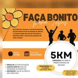 1ª corrida da igreja Presbiteriana do Brasil de Aruanã