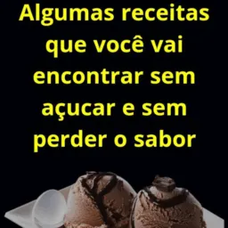 Receitas sem açúcar