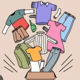 Vende roupa e brinquedos 🧸👚👗