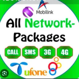 All in one package zong Load by sale