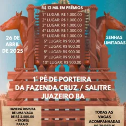 1 pé de porteira,faz.cruz 1 salitre,juazeiro ba