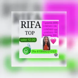 Rifa Top 12 pra 1.000 no pix