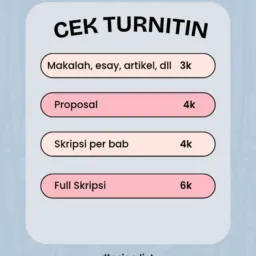 Cek Turnitin