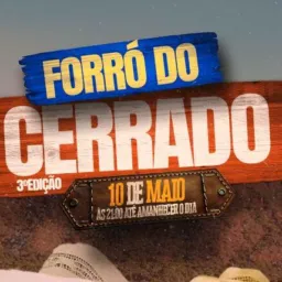 Forró do cerrado 3° edição,10 de maio 2025