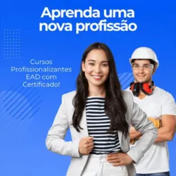 CURSOS PROFISSIONALIZANTES EM EAD ✅