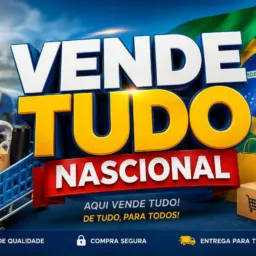 Vende tudo nascional 🛒🛍️