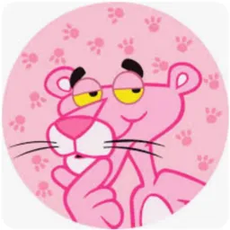 Pantera cor de rosa links ofc