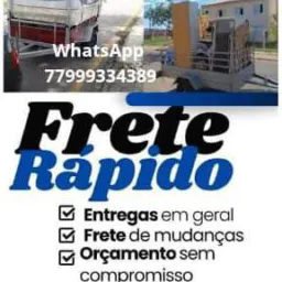 Fretes e mudanças orçamento fazemos viagens particulares!!