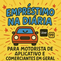 Empréstimo para Uber/99 na diária Manaus/Am