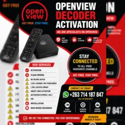 OPEN VIEW 🔗 UPDATES , ACTIVATIONS & ERROR  CLEARING📡 ZW🇿🇼