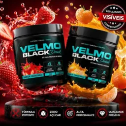 💖 Turma Fit VELMO BLACK DRIK+ Long Beauty🚀 Resultados