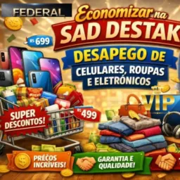 ECONOMIZAR NA SAD E BRASÍLIA 1️⃣
