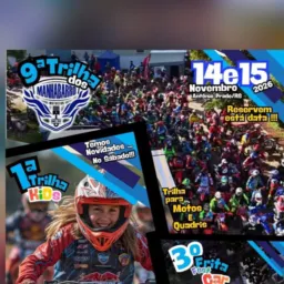 9ª Trilha MANHA BARRO 1ª Trilha KIDS 🏁💨