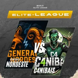 ELITE WORLD - LEAGUE (A): Generals Nordeste x C4nibais 🔳⚽