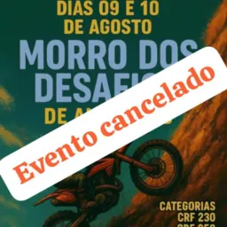 Morro dos Desafios em Andradas Mg 9 e 10 de Agosto