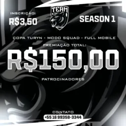 COPA TURYN | PRÉ-INSCRIÇÃO