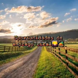 Oportunidades de Emprego Rural 01👩🏼‍🌾💥