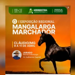1ª EXPO REGIONAL MANGALARGA MARCHADOR DE CLÁUDIO 2026