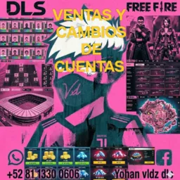 DLS Y FREE FIRE VENTAS Y RECARGAS🔓🔓🔓