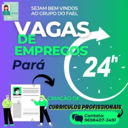 🛄 Empregos Pará 🛄 grp do Fael