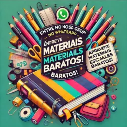 "📚💥 Volta às Aulas VIP: Materiais Baratos e Imperdíveis! 💥📚"