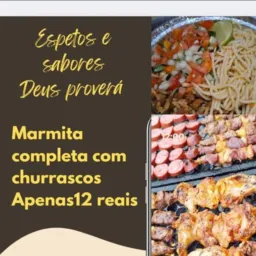 1 Espetos e sabores Deus proverá