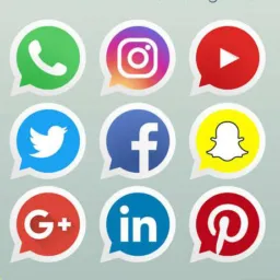 Account Social Media Follow Me.