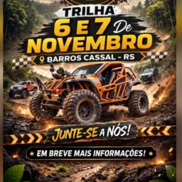 8ª Trilha de Barros Cassal, dias 6 e 7 de Novembro de 2026