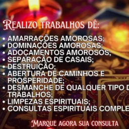 TRABALHOS ESPIRITUAIS E CONSULTAS 💃