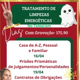 03 DIAS DE TRATAMENTO- LIMPEZA ENERGÉTICA