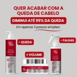 Adeus Queda Capilar! 👋💇‍♀️✨