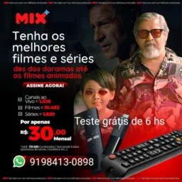 Canais iptv 30$ teste grátis